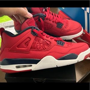 Nike Air Jordan 4 retro se fiba gym red size 10.5